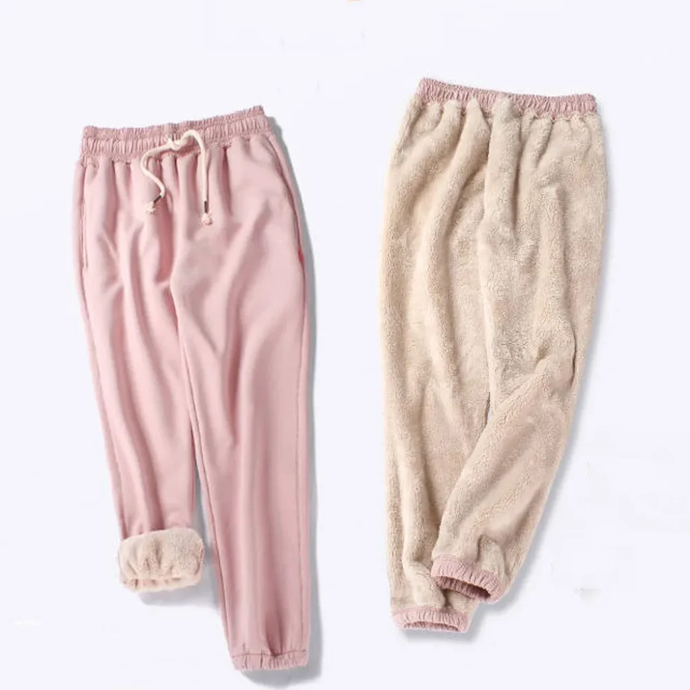 Women Winter Warm Leggings Thick Trousers Warm Fleece Plus Size Long Thicken Pants Fashion Casual Soild Color Leggings - Image 5
