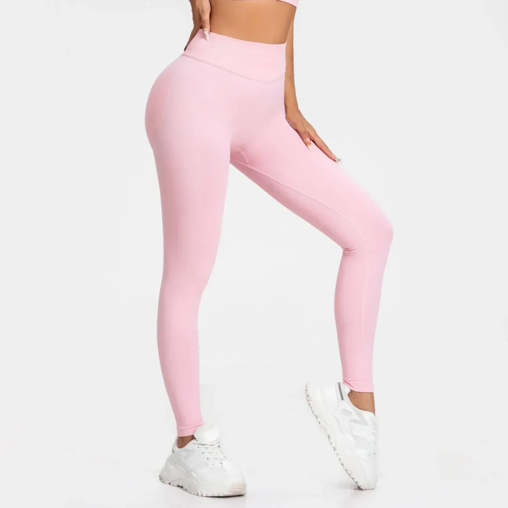 NCLAGEN Seamless Sports Leggings Woman Low Impact Yoga Pants Tummy Control Squat Proof Gym Fitness Workout Scrunch Butt Tights - Image 5