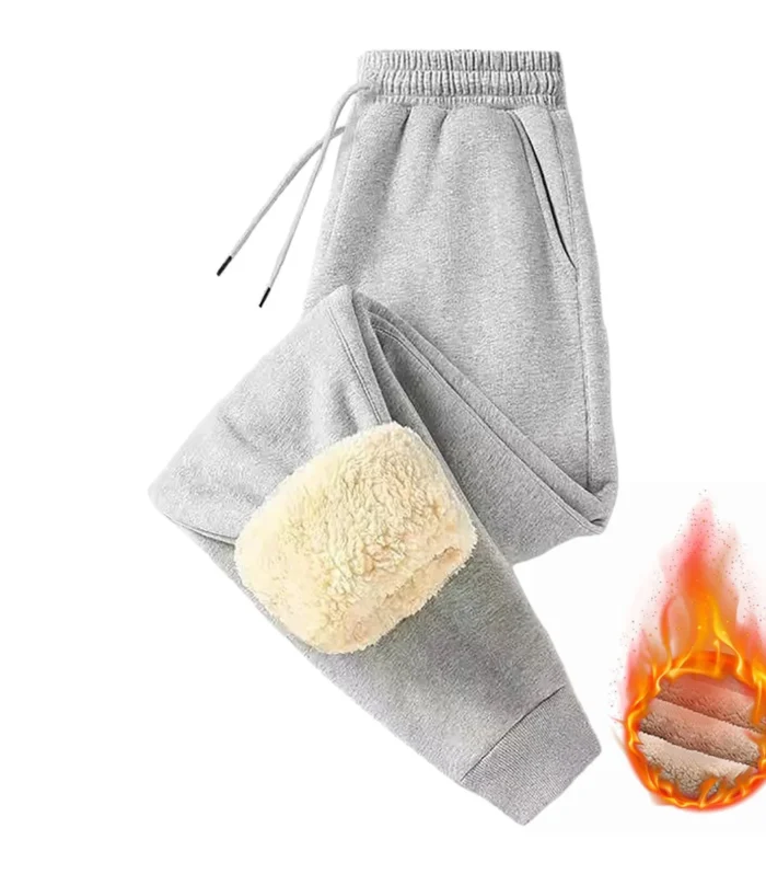 Women’S Fleece Lined Sweatpants Casual Plaid Leggings Stretchy Work Pants Autumn Winter Thick Warm Slacks Tether Ropa Mujer
