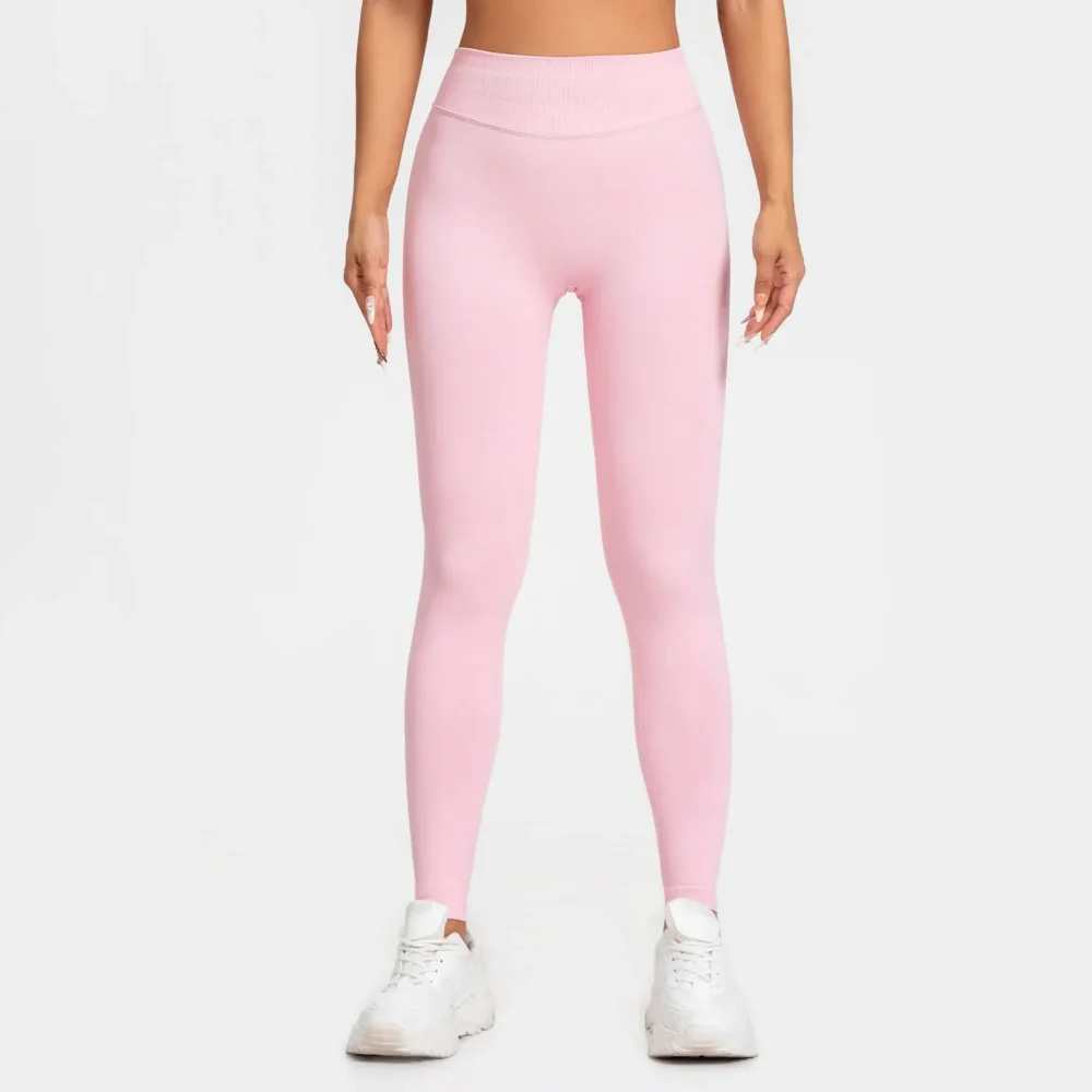 NCLAGEN Seamless Sports Leggings Woman Low Impact Yoga Pants Tummy Control Squat Proof Gym Fitness Workout Scrunch Butt Tights - Image 4