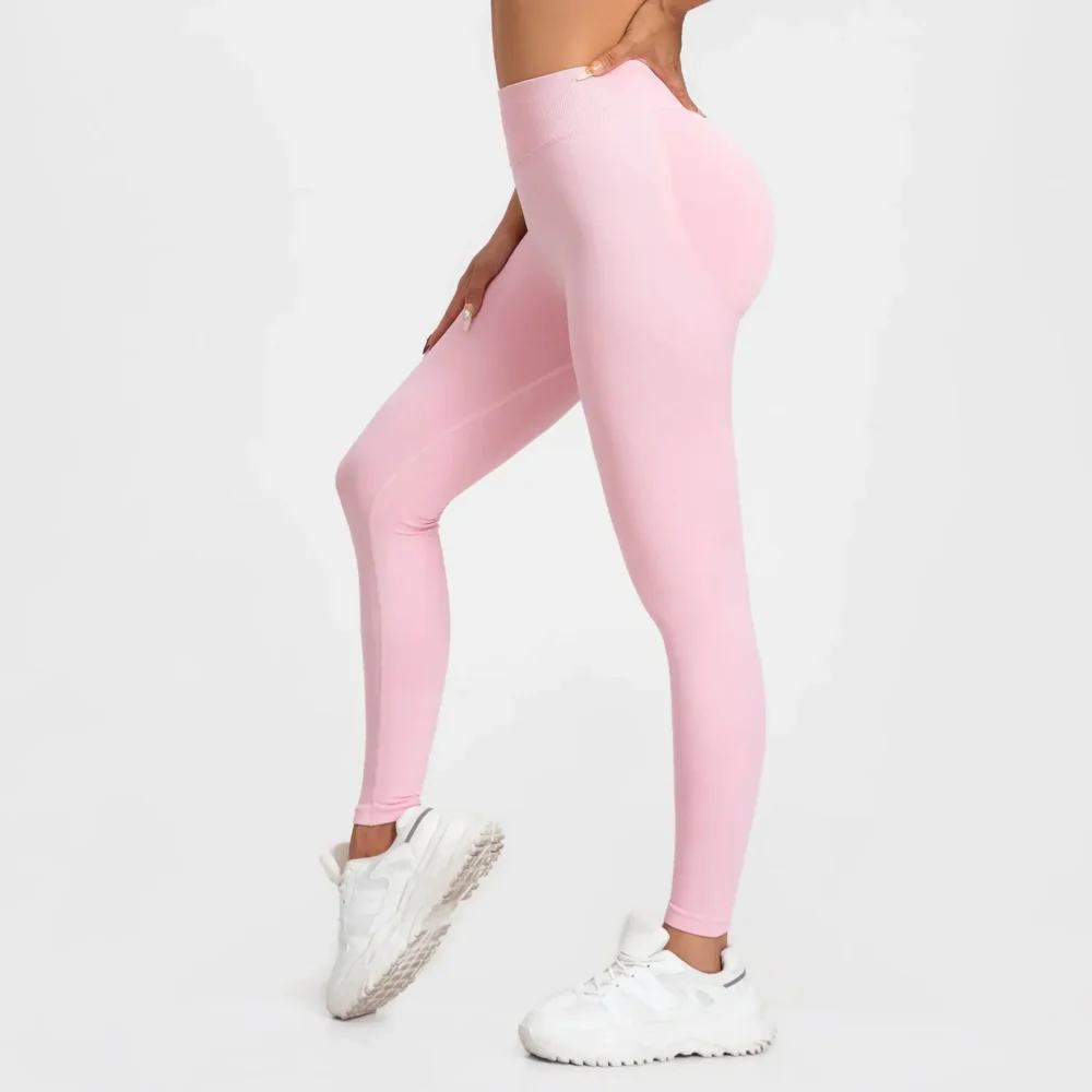 NCLAGEN Seamless Sports Leggings Woman Low Impact Yoga Pants Tummy Control Squat Proof Gym Fitness Workout Scrunch Butt Tights - Image 6