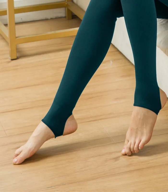 Fashion Women Solid Color Warm Winter Pants Keep Warm Leggings Leggings Women Female Clothing Women'S Pants Clothing Female